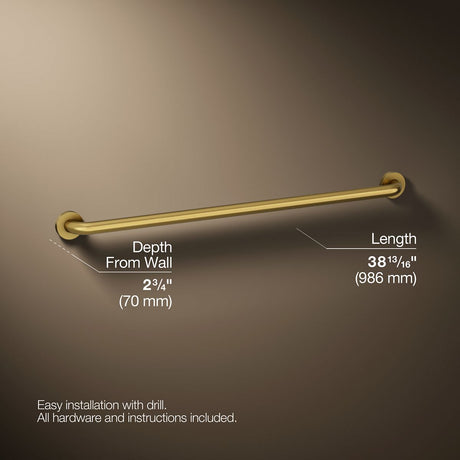 Contemporary 36" grab bar