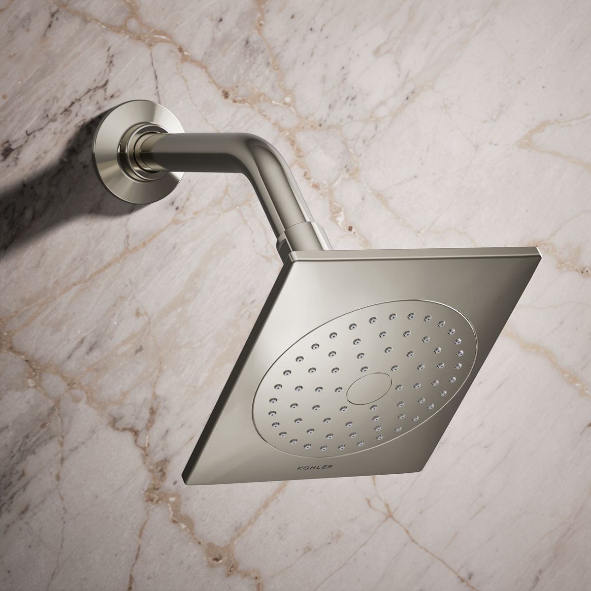 Loure® Single-function showerhead, 2.5 gpm