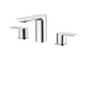 Widespread lavatory faucet