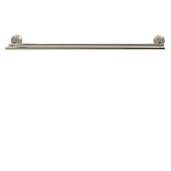 24" wallmount double towel bar