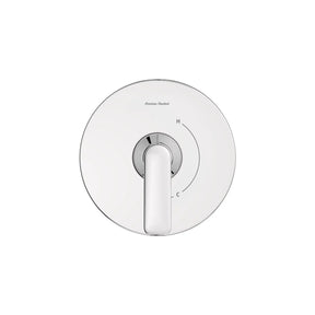 Aspirations Pressure Balance Valve Trim With Double Ceramic Pressure Balance Cartridge and Lever Handle