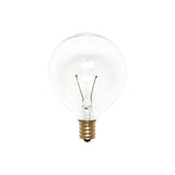 3 Pack E12 G16 Clear 5W 320LM