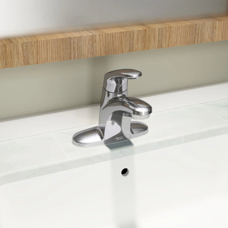 Colony® PRO 4-Inch Centerset Single-Handle Bathroom Faucet 0.5 gpm/1.9 L/min Less Drain With Lever Handle