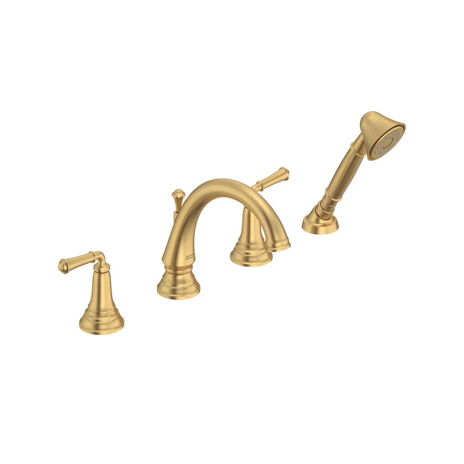 Delancey® Bathtub Faucet With  Lever Handles and Personal Shower for Flash® Rough-In Valve