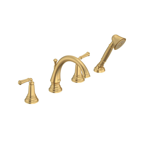 Delancey® Bathtub Faucet With  Lever Handles and Personal Shower for Flash® Rough-In Valve