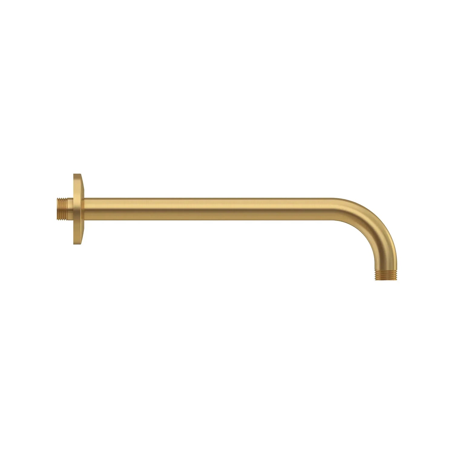 Rain 12-Inch Wall Mount Right Angle Rain Showerhead Arm