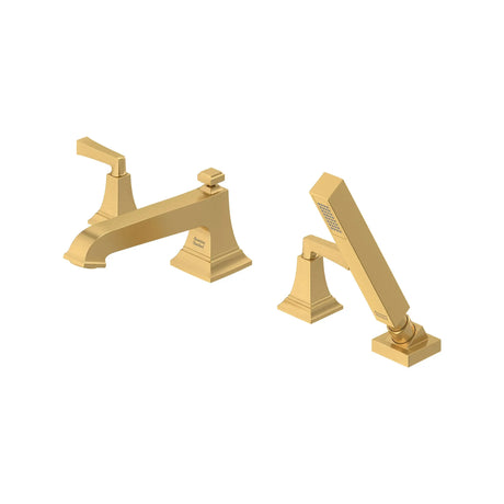 Town Square® S Bathub Faucet With Lever Handles and Personal Shower for Flash® Rough-in Valve