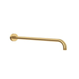 Rain 12-Inch Wall Mount Right Angle Rain Showerhead Arm