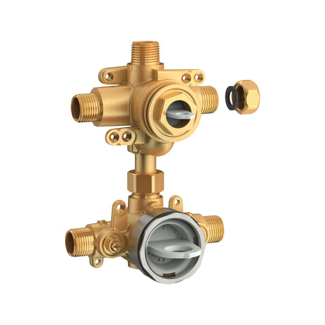 Flash® Pressure Balance Valve Rough-In with Integrated Diverter 