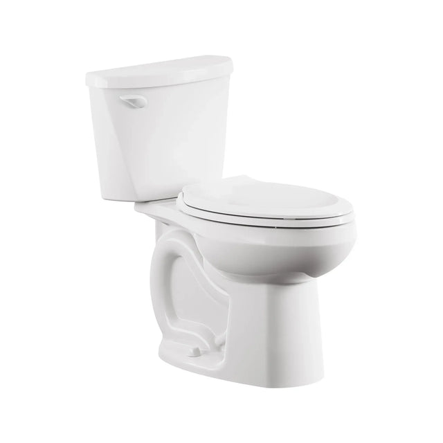 Colony®3 Two-Piece 1.28 gpf/4.8 Lpf Chair-Height Elongated 10-Inch Rough Toilet Less Seat