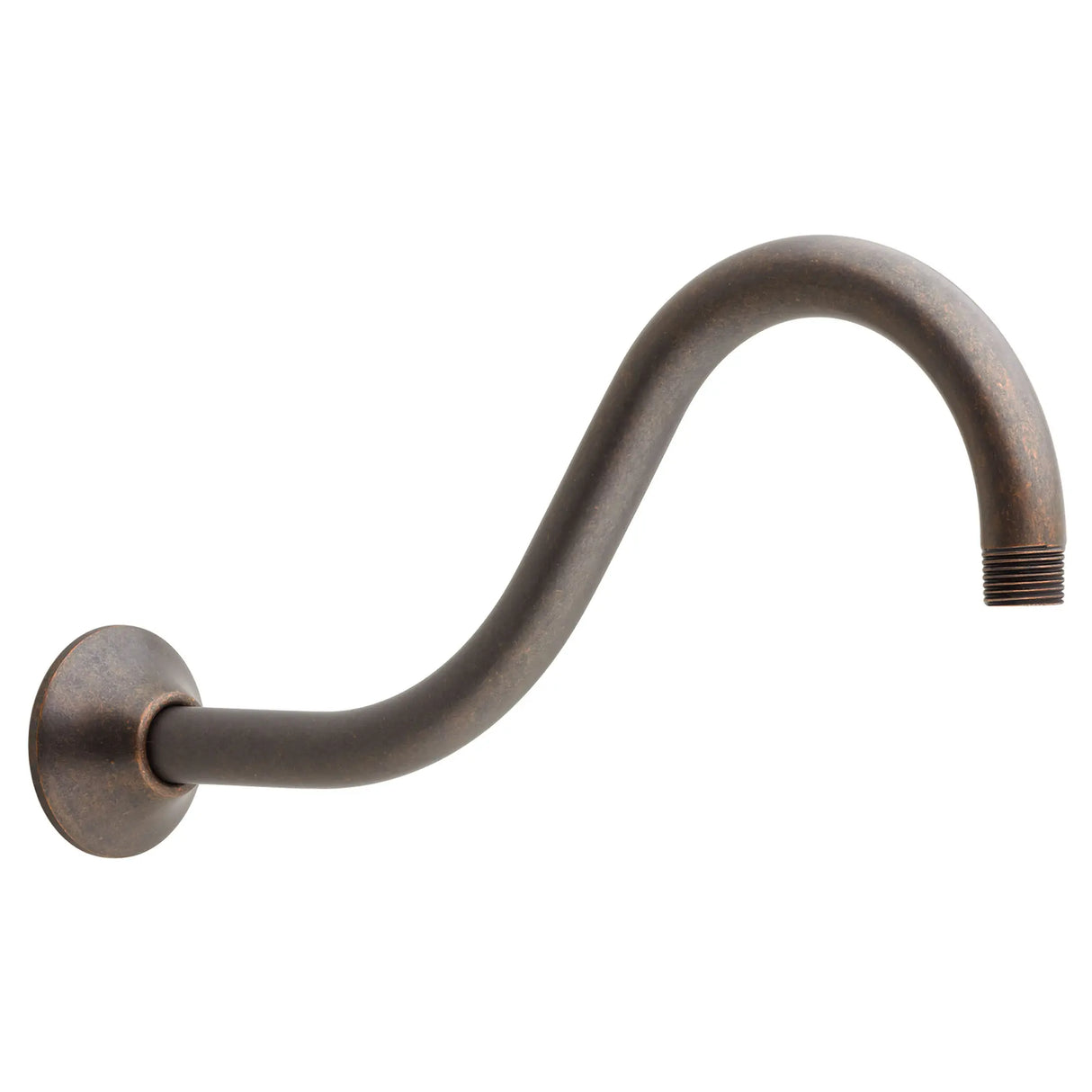 Rain 12-Inch Wall Mount Shepherd's Hook Rain Showerhead Arm