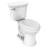 Heritage VorMax® Two-Piece 1.28 gpf/4.8 Lpf Chair Height Elongated Toilet Less Seat