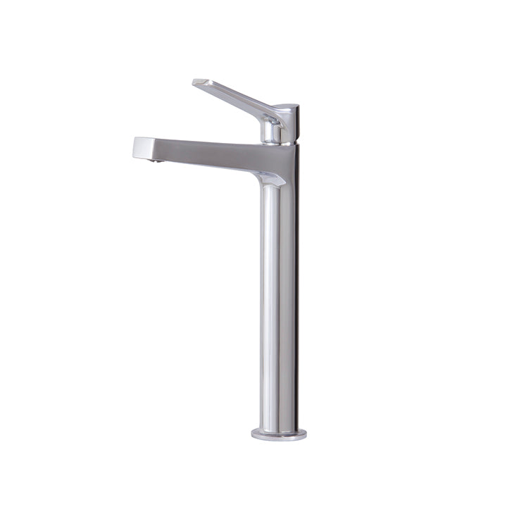Tall single-hole lavatory faucet