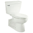Yorkville® Two-Piece Pressure Assist 1.6 gpf/6.0 Lpf Back Outlet Elongated EverClean® Toilet