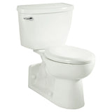 Yorkville® Two-Piece Pressure Assist 1.6 gpf/6.0 Lpf Back Outlet Elongated EverClean® Toilet