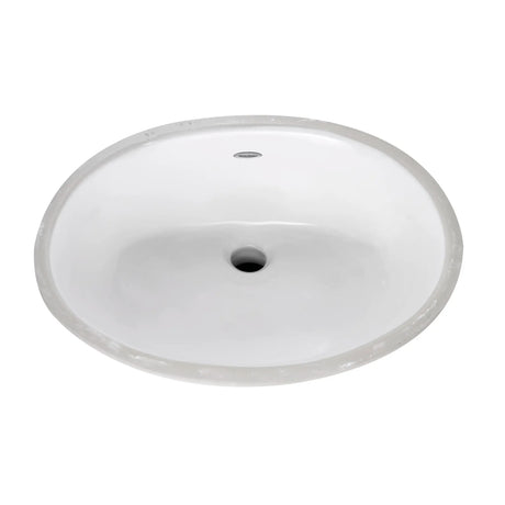 Ovalyn Small Under Counter Sink With Glazed Underside