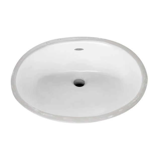 Ovalyn Small Under Counter Sink With Glazed Underside