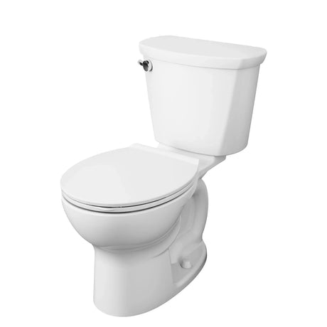 Cadet® PRO Two-Piece 1.6 gpf/6.0 Lpf Standard Height Round Front Toilet Less Seat