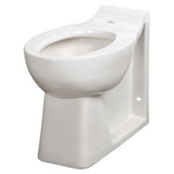 Huron® Floor-Mount, Back Outlet EverClean® Bowl With Integral Seat, Back Spud