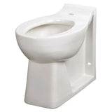 Huron® Floor-Mount, Back Outlet EverClean® Bowl With Integral Seat, Back Spud