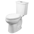 H2Option® Two-Piece Dual Flush 1.28 gpf/4.8 Lpf and 0.92 gpf/3.5 Lpf Standard Height Elongated Toilet Less Seat