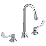 Monterrey® 8-Inch Widespread Gooseneck Faucet With Wrist Blade Handles 0.5 gpm/1.9 Lpm