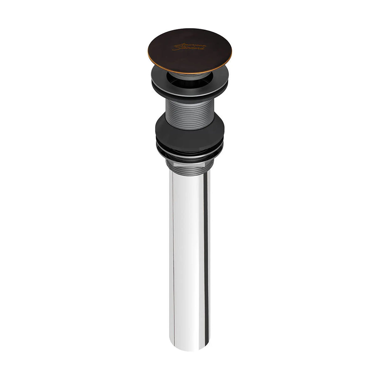 Push Pop-up Drain Without Overflow
