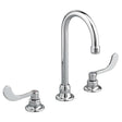 Monterrey® 8-Inch Widespread Gooseneck Faucet With 6-inch Wrist Blade Handles 1.5 gpm/5.7 Lpm