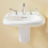 Murro® Wall-Hung EverClean® Sink With 4-Inch Centerset