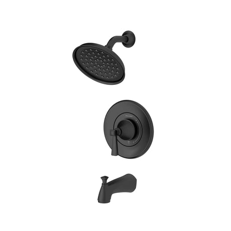 Glenmere 1.8 gpm/6.8 L/min Tub and Shower Trim Kit With Water-Saving Showerhead, Double Ceramic Pressure Balance Cartridge With Lever Handle