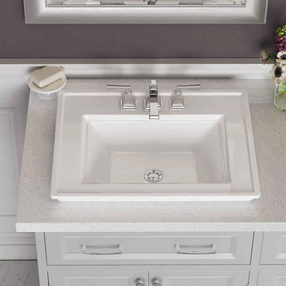 Town Square® S Drop-In Sink With 4-Inch Centerset