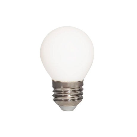 Renwil 3 Pack E26 G16.5 White LED globe bulb, 5W 500LM