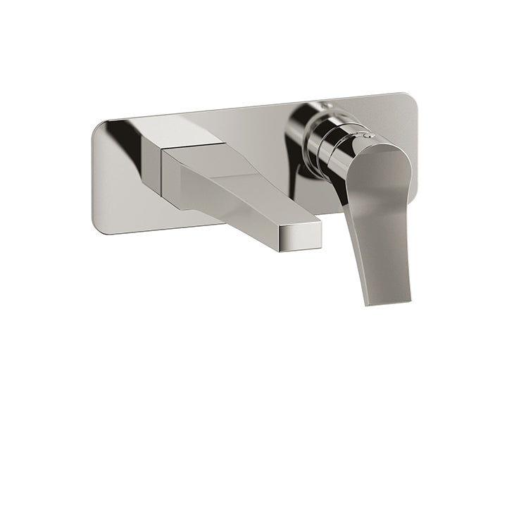 Wallmount lavatory faucet