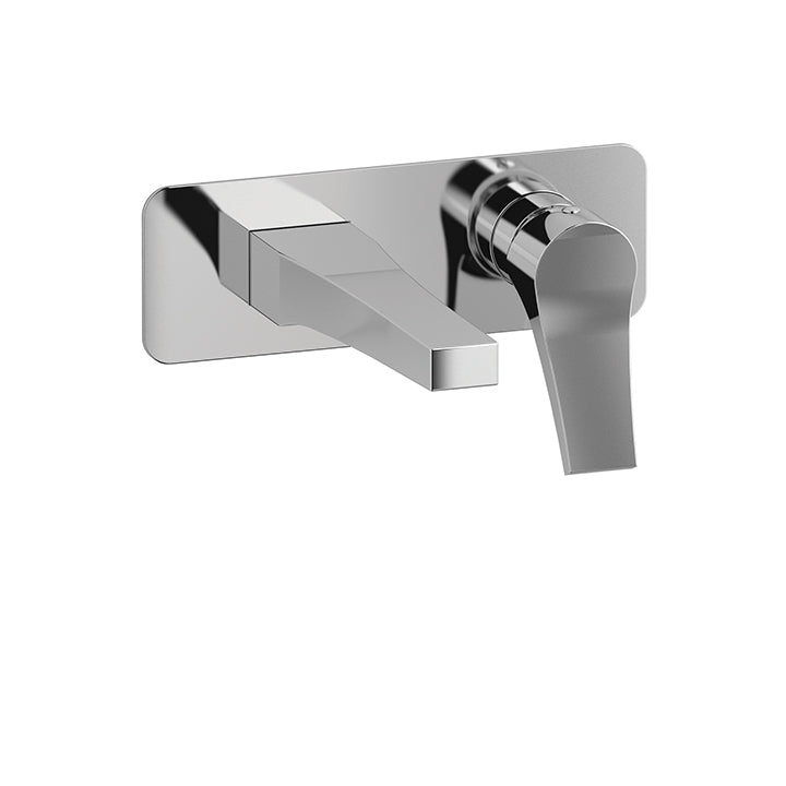 Wallmount lavatory faucet