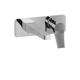 Wallmount lavatory faucet