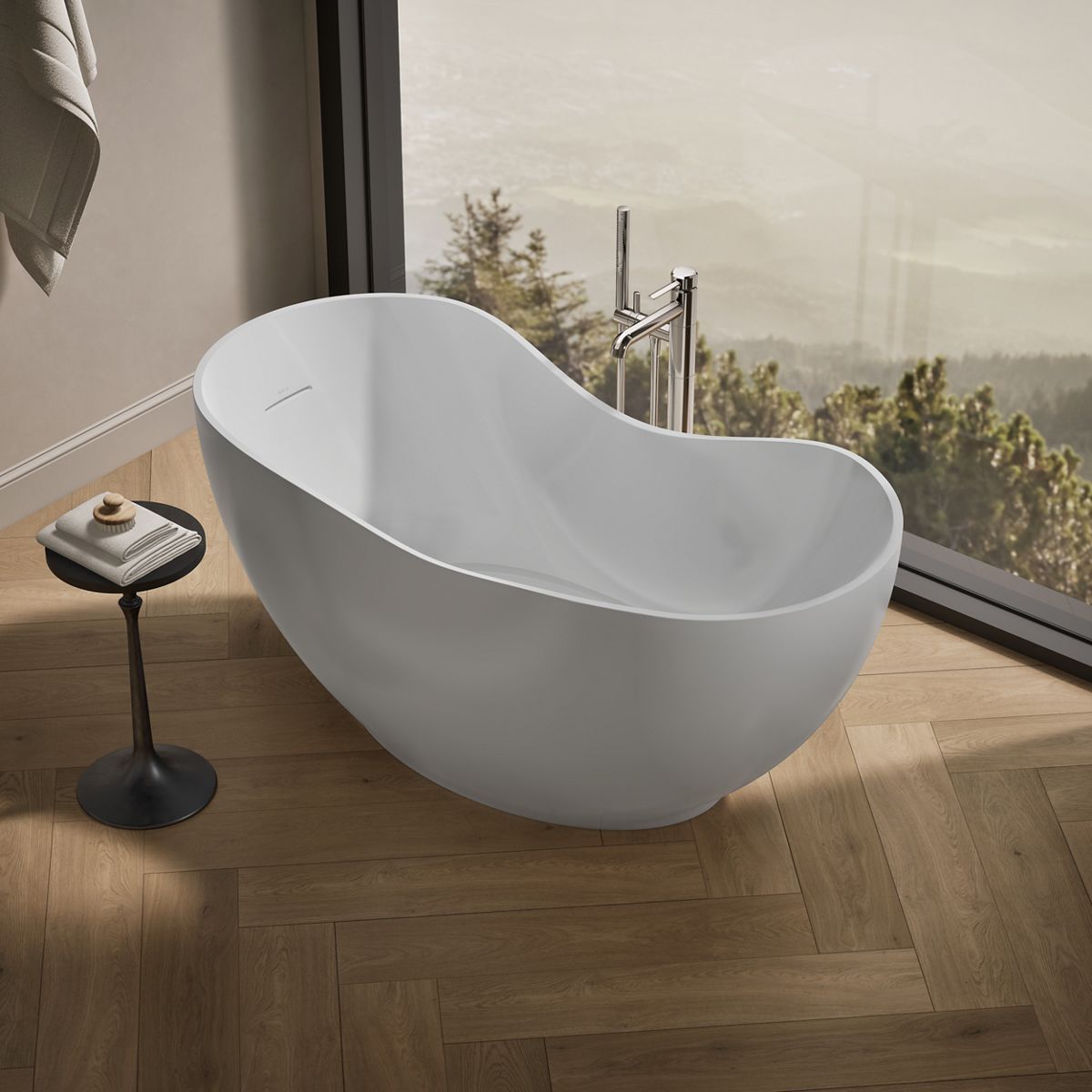 Abrazo® 66" x 31-1/2" freestanding bath