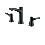 Widespread lavatory faucet