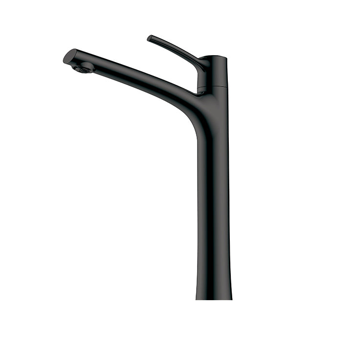 Tall single-hole lavatory faucet