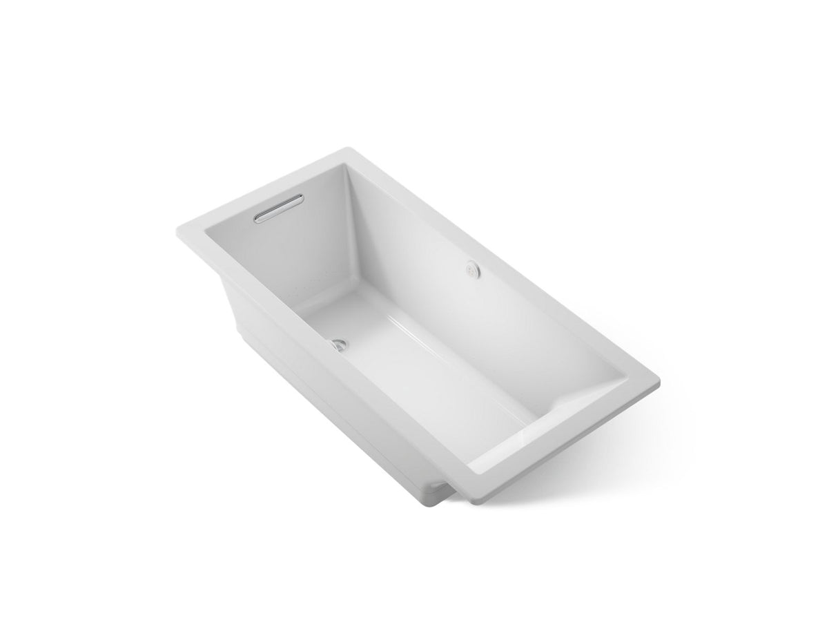 Underscore® 66" x 32" drop-in Heated BubbleMassage™ air bath with Bask® heated surface