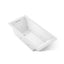 Underscore® 66" x 32" drop-in heated whirlpool bath