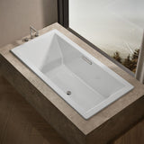 Underscore® 72" x 36" drop-in bath