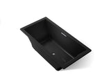 Underscore® 72" x 36" drop-in bath with Bask® heated surface