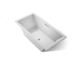 Underscore® 72" x 36" drop-in bath with Bask® heated surface