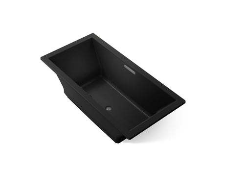 Underscore® 72" x 36" drop-in Heated BubbleMassage™ air bath with Bask® heated surface