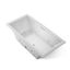Underscore® 72" x 36" drop-in Heated BubbleMassage™ air bath with whirlpool