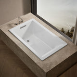 Underscore® 60" x 36" drop-in bath