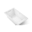 Underscore® 60" x 36" drop-in Heated BubbleMassage™ air bath with Bask® heated surface