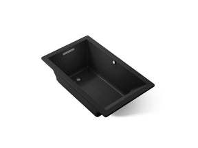 Underscore® 60" x 36" drop-in Heated BubbleMassage™ air bath with Bask® heated surface