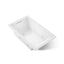Underscore® 60" x 36" drop-in heated whirlpool bath