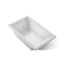 Underscore® 60" x 36" drop-in heated whirlpool bath